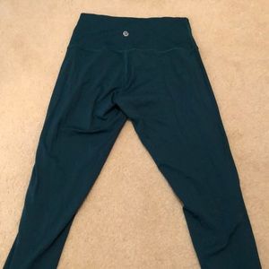 Wunder Under Tight Teal lululemon 25